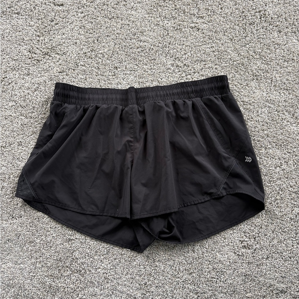 All in Motion Women's Black Athletic Shorts